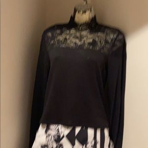 Black date night shirt